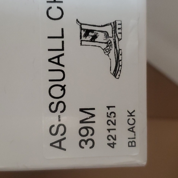 Ash Squall Chain Chelsea Boot Black Womens NIB Size 9 - Picture 10 of 14